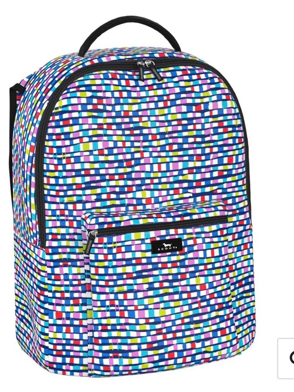 Scout Multicolor Medium Backpack
Pack Leader style in Weavie Wonder pattern